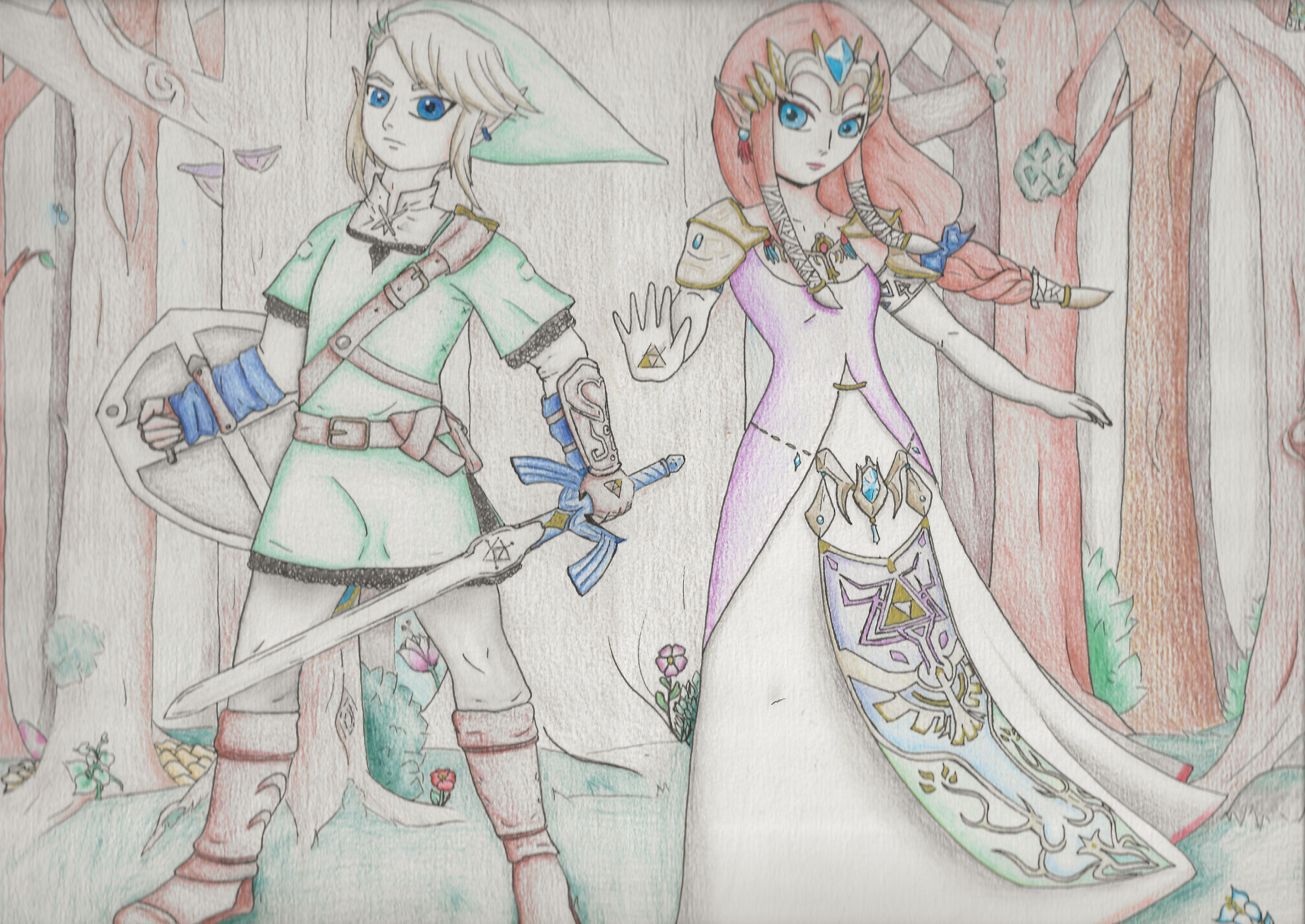 fanart zelda