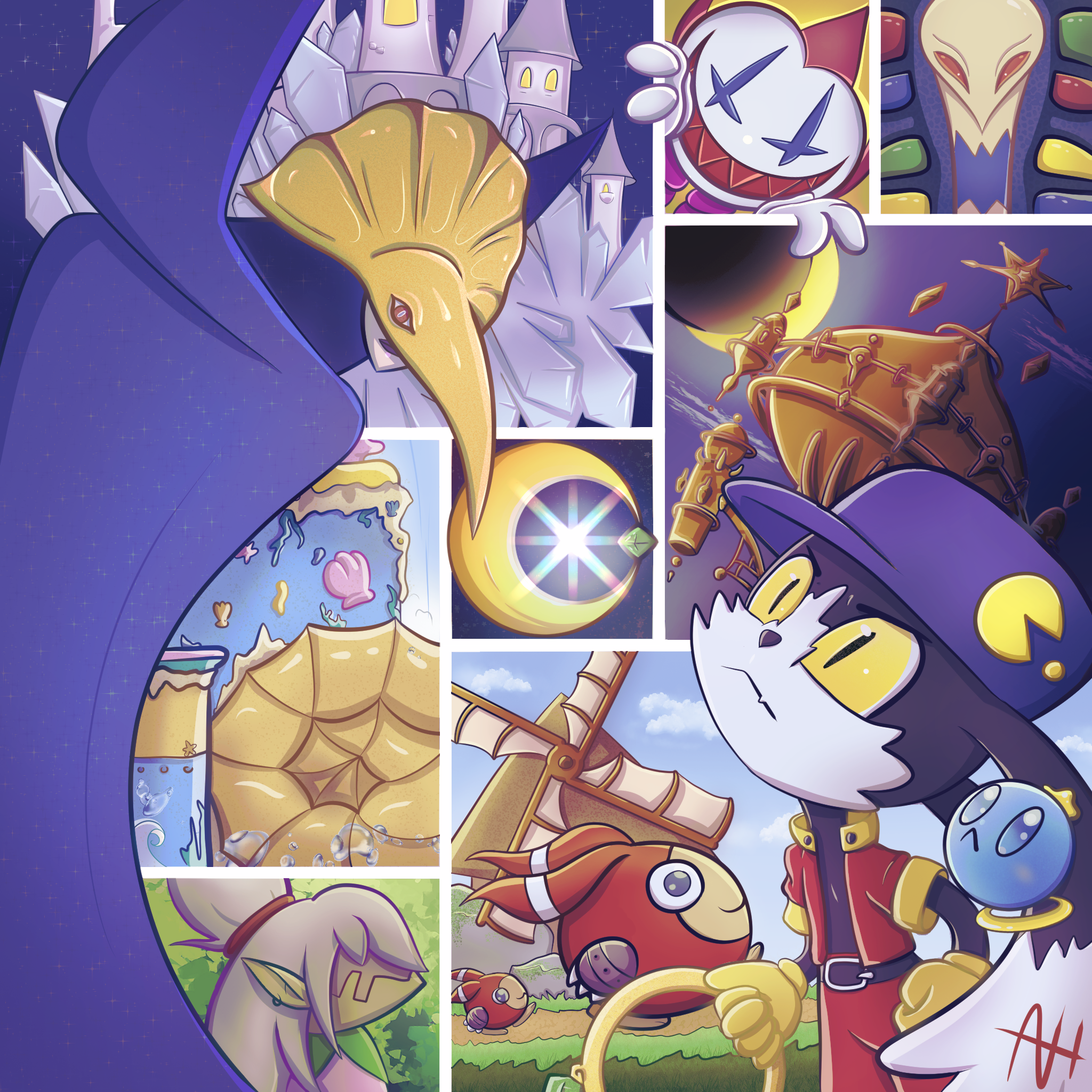 Fanart Klonoa : Door to Phantomhive (Wii)