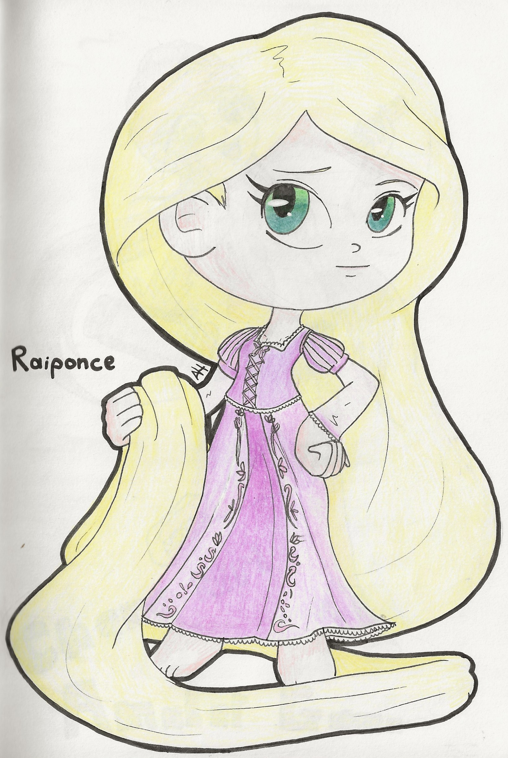 Fanart Raiponce