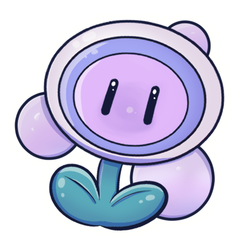 Fleur de bulles Mario