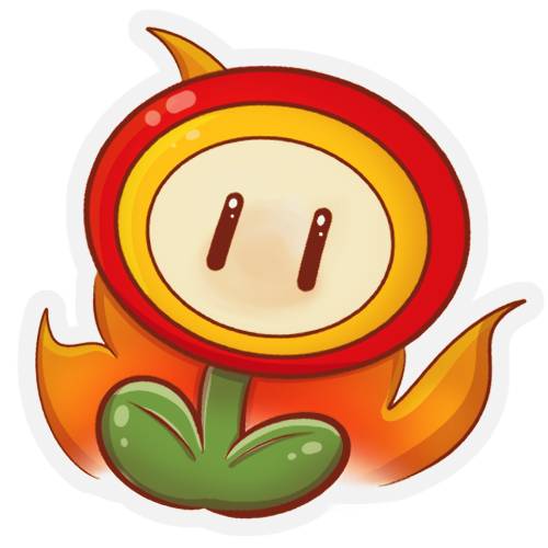 Fleur de feu Mario
