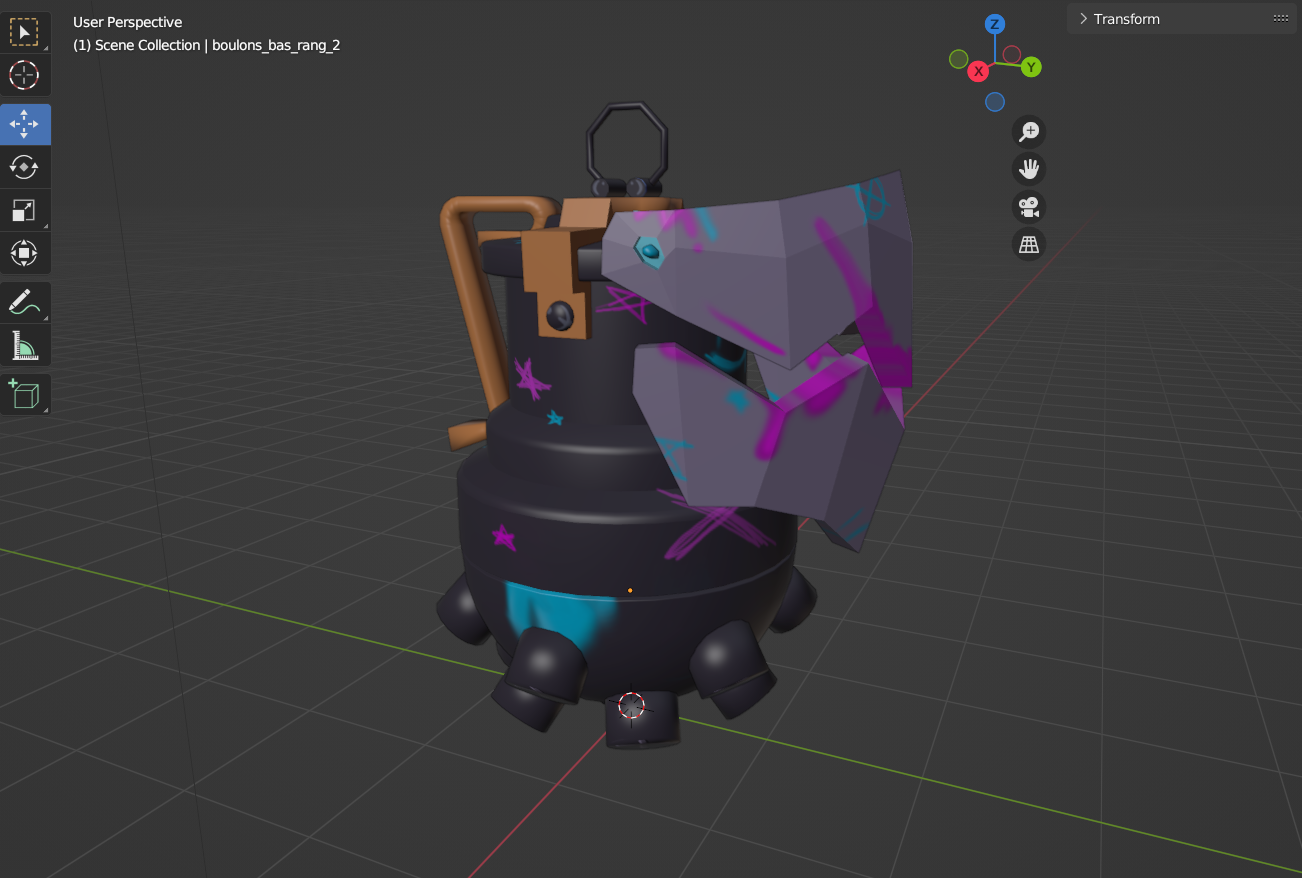 Image rendu jinx bomb (Arcane) angle 1